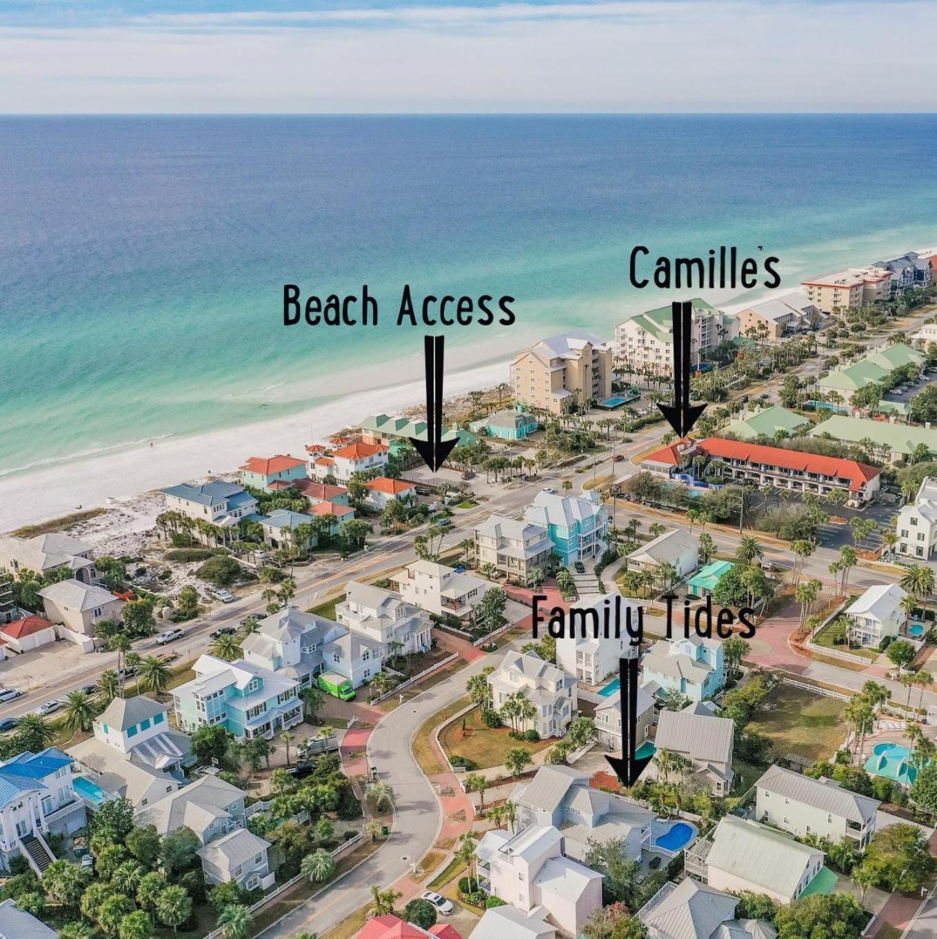 Family Tides Villa เดสติน ภายนอก รูปภาพ